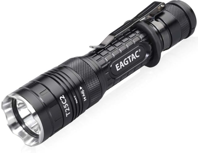 EAGTAC T25C2 MKII Pro Flashlight XHP35 HI CW LED 1870lm Black