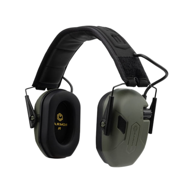 Earmor Sport Shooting ElectronicEar Muffs w/ Foam Earpads 22dB Foliage Green