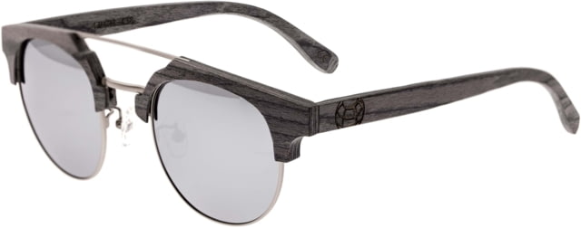 Earth Wood Kai Polarized Sunglass Grey/Silver One Size - Earth Wood