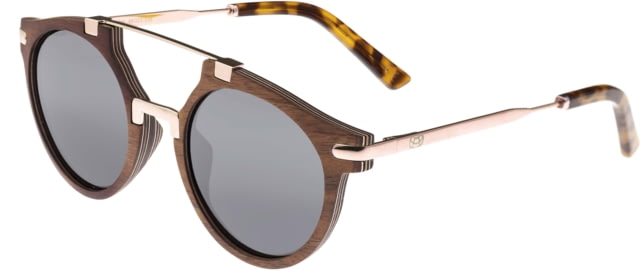 Earth Wood Polarized Sunglasses Black Walnut/Black  Black Walnut/Black One Size - Earth Wood