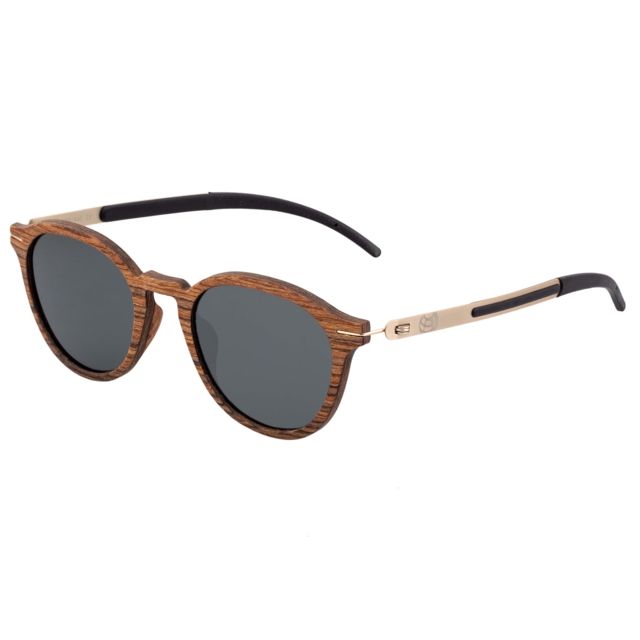 Earth Sabal Polarized Sunglasses - Unisex Rosewood/Black One Size - Earth Wood