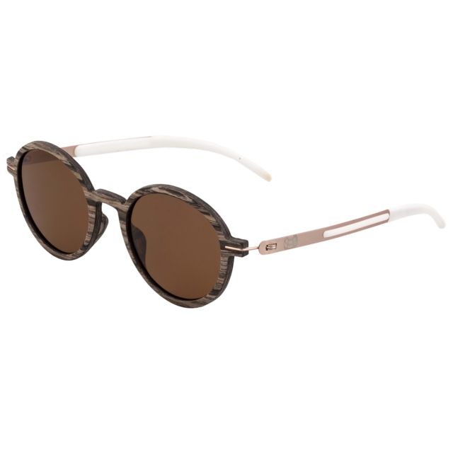 Earth Wood Toco Polarized Sunglass Swiss Walnut/Brown One Size - Earth Wood