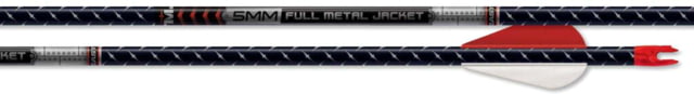 Easton 5mm Axis Arrows with Half Outs 340 6 Pk Black - Easton