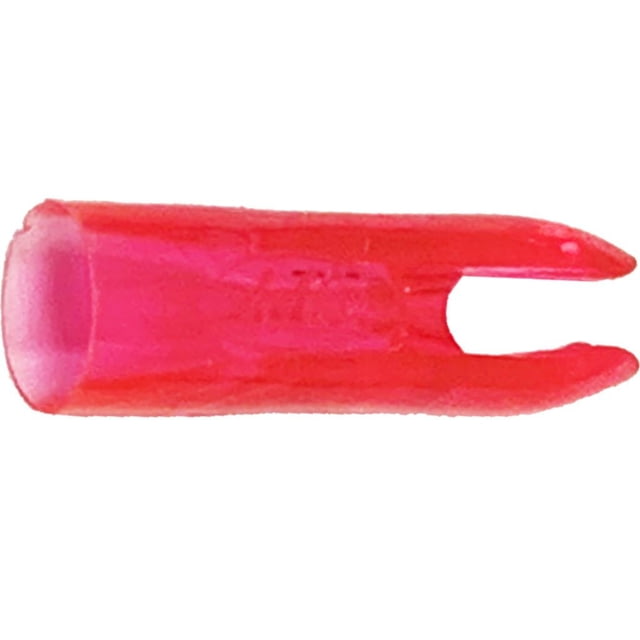 Easton PlastiNock 1/4 12 pk. Flo Ruby - Easton