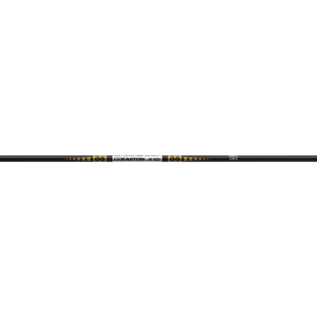 Easton X10 3.2mm Parallel Pro Shafts 700 Spine 1 doz Black - Easton