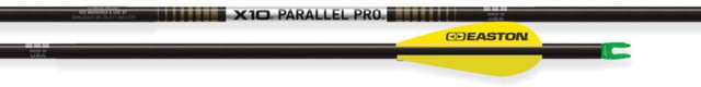 Easton X10 Parallel Pro 4mm Shafts 250 1 doz Black - Easton