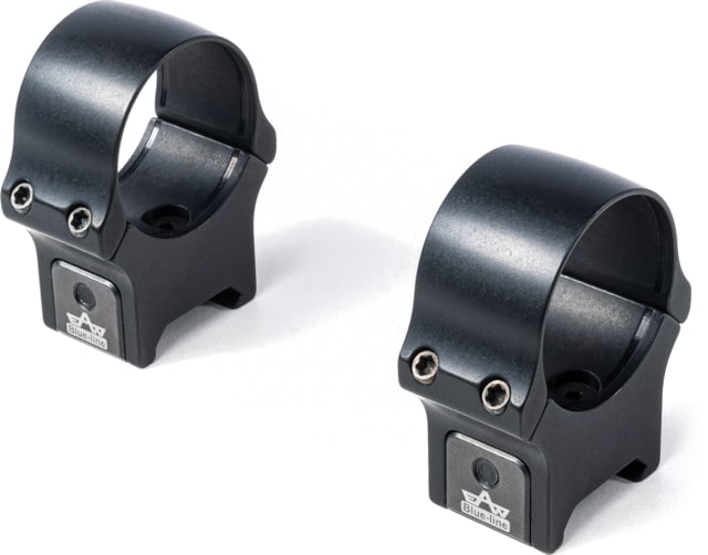 EAW Classical Shape Blue Line Roll Off Scope Mount Diameter 30mm Height 15mm Screw Black Small - Eaw