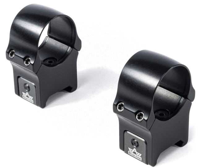 EAW Classical Shape Blue Line Roll Off Scope Mount Diameter 30mm Height 18mm Screw Black Small - Eaw