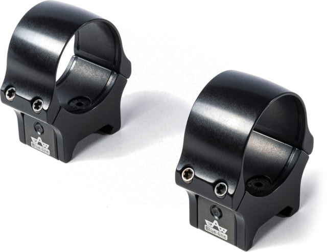 EAW Classical Shape Blue Line Roll Off Scope Mount Diameter 34mm Height 10mm Screw Black Small - Eaw