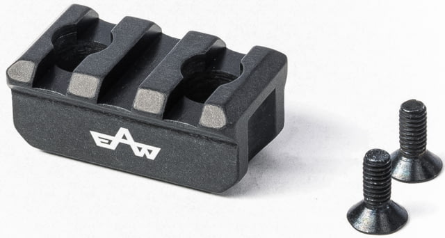 EAW German Tactical Mount Picatinny Attachment Hole Distance 20mm Top Mount Height 15mm Length 35mm Black Small - Eaw