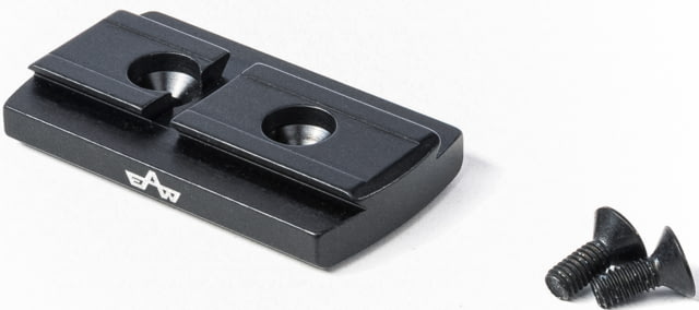 EAW German Tactical Mount Red Dot Adaptor Aimpoint Acro Hole Distance 20mm Top Mount Height 8mm Black Small - Eaw