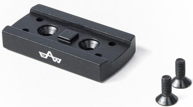 EAW German Tactical Mount Red Dot Adaptor Aimpoint Micro Hole Distance 20mm Top Mount Height 6mm Black Small - Eaw