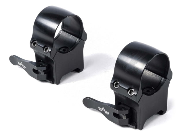 EAW Quick Release Roll Off Scope Mount Diameter 30 Height 18mm Lever Black Small - Eaw