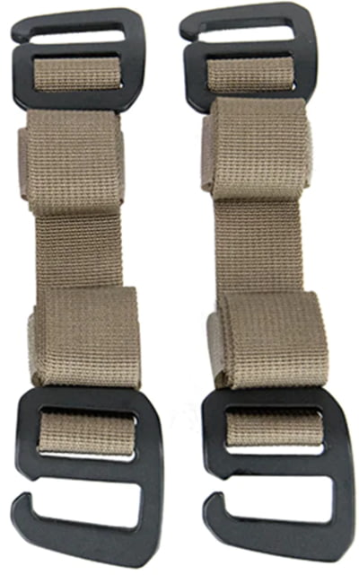 Eberlestock Metal Hook Up Kit Strap 2-Pack Dry Earth - Eberlestock