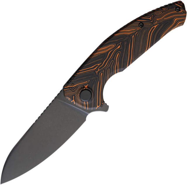 ECHO BY CKF Natrix Linerlock Orange G10 ECH09OR - Echo By Ckf