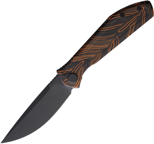 ECHO BY CKF Splinter Linerlock Orange G10 ECH08OR - Echo By Ckf