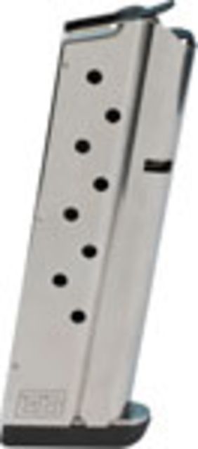 Brown Products Pistol Magazine 9mm 9-Round Stainless Steel Finish Ammo