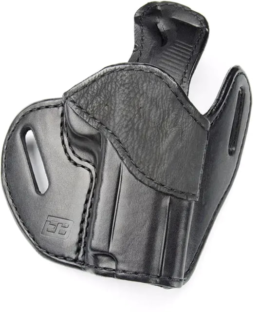 Ed Brown Products Commander Lightrail OWB Belt Holster RMR Compatible Shark/Cow Black - Ed Brown Products