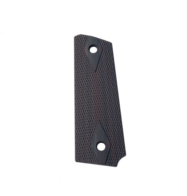 Ed Brown Products Double Diamond Grip Bushing 1911 Bobtail Slim Black Cherry