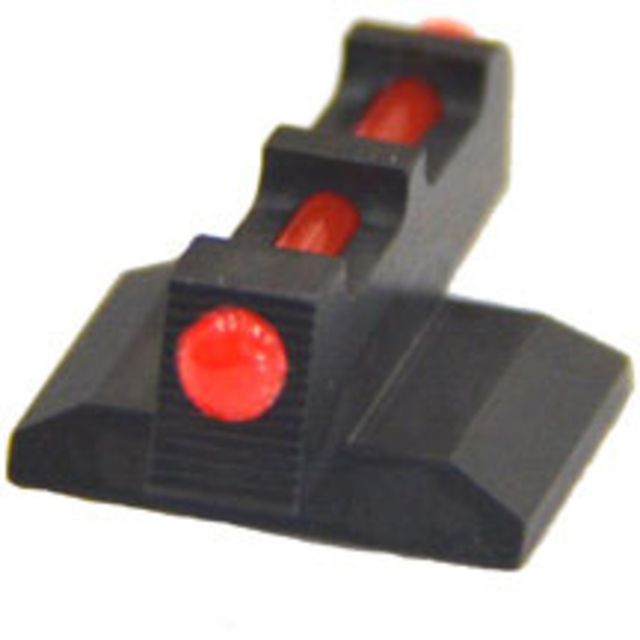 Ed Brown Products Dovetail Fiber Optic Front Sight 1911 0.18in Height 65 degree Dovetail Black - Ed Brown Products