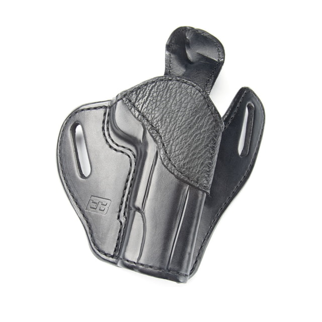 Ed Brown Products Government OWB Belt Holster RMR compatible Shark/Cow Black - Ed Brown Products