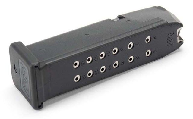Brown Products Pistol Magazine Performance Glock 19/26 9mm 15 Rounds Black Ammo