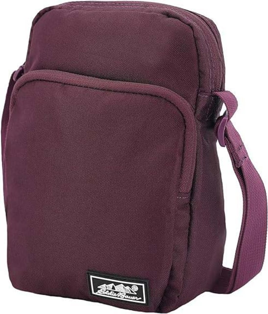 Eddie Bauer Jasper 3L Crossbody Bag Dark Plum - Eddie Bauer