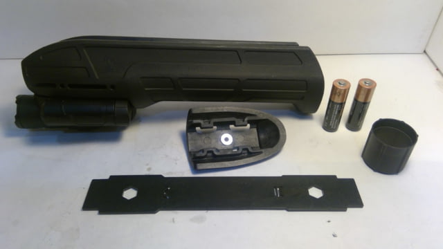 USED Adaptive Tactical EX Performance Tactical Light Forend for Mossberg Shotguns Black  Black  EDEMO1 Used Condition Fair Condition - Adaptive Tactical