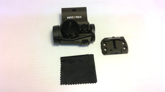 EDEMO Holosun Micro Red Dot Sight 2 MOA Circle Dot Reticle MAO Black HE403R-GD EDEMO1 Used Condition Fair - Holosun