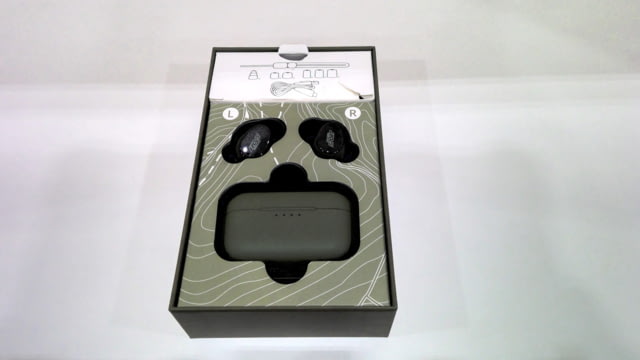 USED ISOtunes Sport Caliber True Wireless Tactical Earbuds 25 dB OD Green IT-17 EDEMO1 Condition Like New Inspect and Rebox - Isotunes Sport