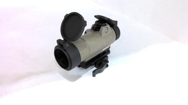 USED SIG SAUER OPMOD ROMEO7 Reflex Red Dot Sight 1x30mm 2 MOA Red Dot Reticle FDE  EDEMO10 Condition Parts Only/Salvage Defective - Opmod