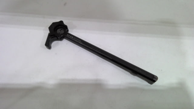 USED SilencerCo Gas Defeating AR-15 Charging Handle Black Anodized 7075-T6 Aluminum  EDEMO1 Condition Fair Missing Item - Silencerco