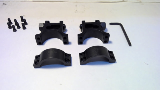 USED EDEMO Trijicon AccuPoint 30mm Rifle Scope Rings 30 mm Tube Extra High Black  EDEMO1 EDEMO1 Used Condition Fair Installed/Mounted - Trijicon
