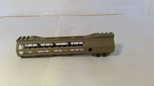 USED Troy Battlerail SOCC105 10.5in Special Ops M-LOK Compatible Low Profile Flat Dark Earth SRAI-SR1-10FT-00 EDEMO1 Condition Parts Only/Salvage - Troy