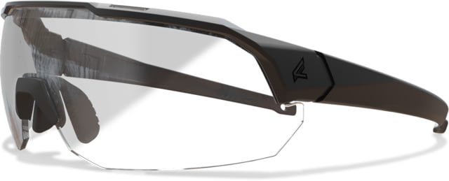 Edge Eyewear ARC Light Shooting Glasses Black Frame Clear Vapor Shield Lenses Standard - Edge Eyewear
