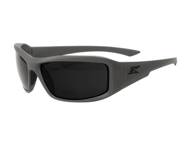 Edge Tactical Eyewear Hamel Gray Wolf Thin Temple Sunglasses Soft-Touch Gray Frame / G-15 Vapor Shield Lens One Size - Edge Tactical