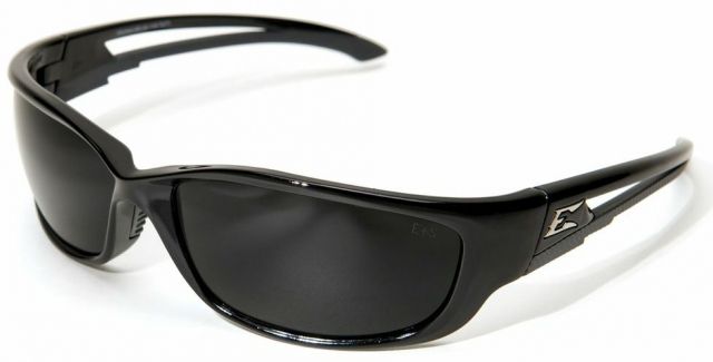 Edge Safety Eyewear Kazbek Islander Fit-Black / Smoke Lens with Gasket - Edge Safety