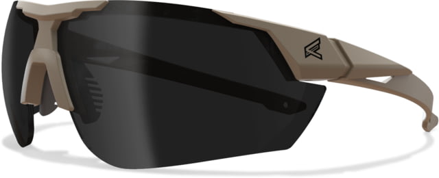Edge Eyewear Phantom Rescue Shooting Glasses Tan499 Frame G-15 Vapor Shield Lenses Standard - Edge Eyewear