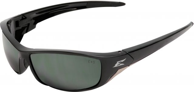 Edge Safety Eyewear Reclus Glasses - Black Frame G15 Silver Mirror Polarized One Size - Edge Safety