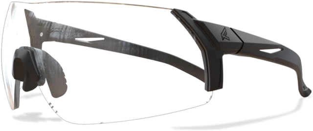 USED Edge Eyewear Urgent Fury Shooting Glasses Black Frame Clear Vapor Shield Lenses Standard UF11VS - Edge Eyewear