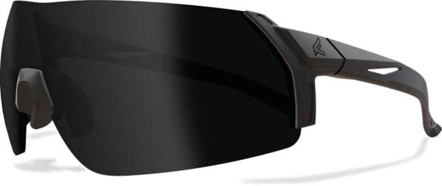Edge Eyewear Urgent Fury Shooting Glasses Black Frame G-15 Vapor Shield Lenses Standard - Edge Eyewear