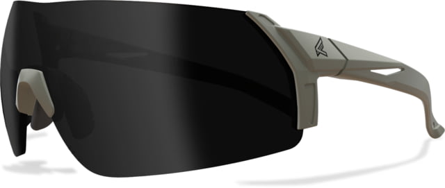 Edge Eyewear Urgent Fury Shooting Glasses Conifer Green Frame G-15 Vapor Shield Lenses Standard - Edge Eyewear