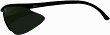 Edge Tactical Eyewear Fast Link Safety Glasses - Black Frame G-15 Lens - Edge Tactical