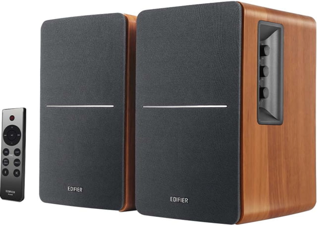Edifier R1280DBs Powered Bookshelf w/Sub Out Bluetooth Speakers Brown Medium - Edifier