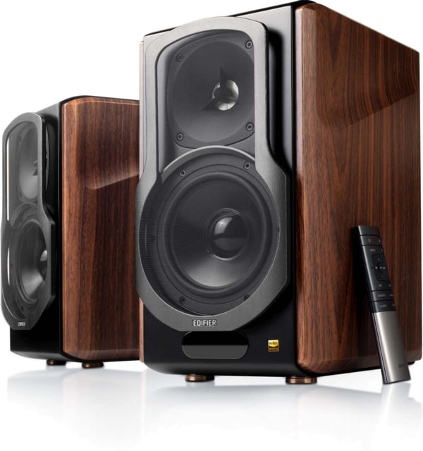 Edifier S2000MKIII Audiofile Powered Bookshelf 2.0 Speakers Brown Large - Edifier