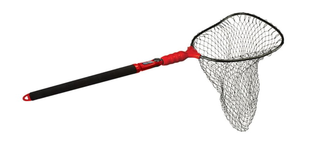 EGO Fishing S2 Slider Medium Landing Net Nylon Black/Red Medium
