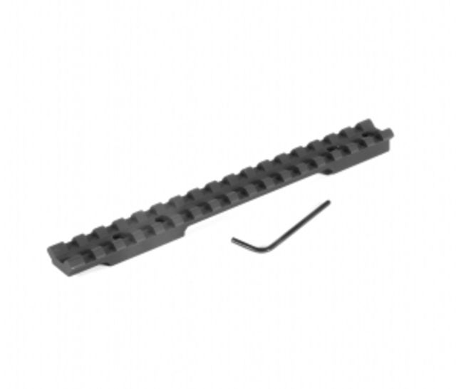 Evolution Gun Works Picatinny Scope Mount Browning AB3 Long Action 0 MOA 7.064in Aluminum Matte Black