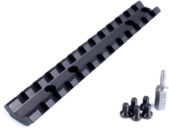 Evolution Gun Works Scope Base Savage Revel Lever Action Picatinny Rail Black - Evolution Gun Works