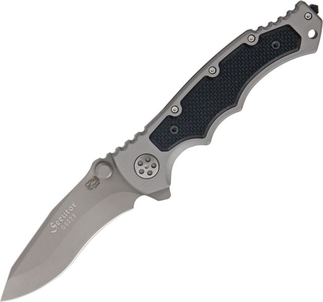 Eickhorn Solingen Secutor Linerlock G10 Folding Knife3.25inBohler N-695 SteelGrayGrayAluminum Handle - Eickhorn Solingen
