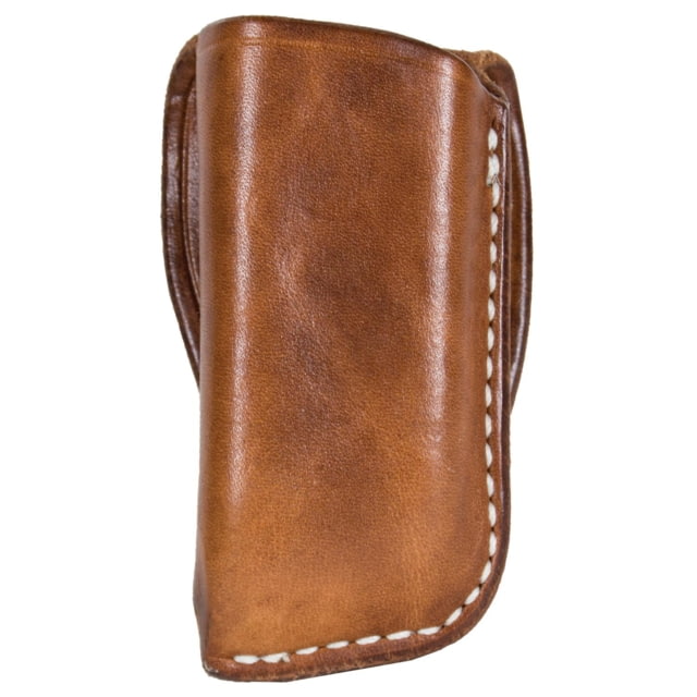 El Paso Saddlery 1F Mag Pouch Double Stack Clip Sig226/229 G17/19 XD9/40 Russet - El Paso Saddlery